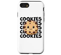 Biscuits Mignons et adorables Biscuits aux pépites de Chocolat Kawaii Coque pour iPhone SE (2020) / 7/8