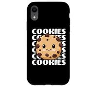Biscuits Mignons et adorables Biscuits aux pépites de Chocolat Kawaii Coque pour iPhone XR