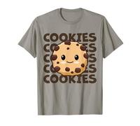 Biscuits Mignons et adorables Biscuits aux pépites de Chocolat Kawaii T-Shirt