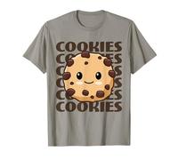 Biscuits Mignons et adorables Biscuits aux pépites de Chocolat Kawaii T-Shirt