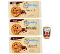 Wasa Original Lot de 3 crackers avec 100 % farine de seigle, tranches croustillantes avec farine de seigle entier, riches en fibres, 275 g + boîte italienne Gourmet Polpa di Pomodoro 400 g