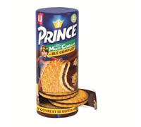Biscuits multicéréales fourrés au chocolat au blé complet Prince LU - le paquet de 293g Lot De 4 - Par Lot