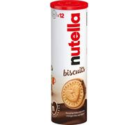 Biscuits Nutella fourrés à la crème de noisettes 166g