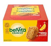Biscuits petit déjeuner canneberges et orange, 1 boîte avec 8 paquets (4 biscuits par paquet)