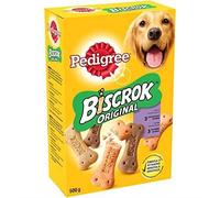 Biscuits pour chien - PEDIGREE - Biscrok Original - 12 boîtes de 500g - Croustillants - Friandises pour chiens