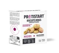 Biscuits protéinés RINGS chocolat Blanc PROTISTART