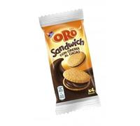 BISCUITS SANDWICH AU CACAO EN PORTION INDIVIDUELLE DORÉE 20 X 80 GR