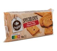 Biscuits Spéculoos Belges 168 g - Recette Traditionnelle à la Cannelle, Paquet Individuel pour Pause Gourmande et Équilibrée - Lot de 6