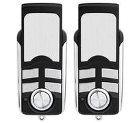Bisecur BS Lot de 2 télécommandes de porte de garage 868 MHz Compatible avec Hörmann BS Bisecur HSE1 HSE2 HSE4-868-BS, HS1 HS4 HS5 HSS4 HSP4 HSP4 HSD2-868-BS