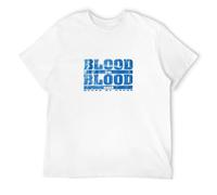 BISEGRLIN Men's Blood in Blood Out Movie T-Shirts White XXL
