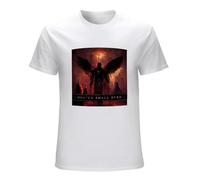 BISEGRLIN Men's Trivium Heaven Shall Burn T-Shirts White L
