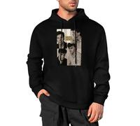 BISEGRLIN Men's Warm Hoody Simple Minds Men Long Sleeve Hooded Sweatshirt XXL