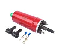 Bisenya 0580464070 Pompe à carburant électrique haute pression 12V Compatible avec 82308678 4421193 90292723 Pompe à carburant en ligne,Pompe à essence pour essence, diesel,Universelle (Rouge)