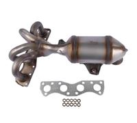 Bisenya Catalyseur collecteur catalytique Remplacement pour C3 C4 1.4 1.6 VTi R56 R57 207 308 1.4 1.6 16V 1609163980 18407563247 18407559332 18407559400 18407568358 18407597626 18407599503 18407603024