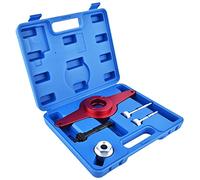 Bisenya Kit d'outils de maintien d'amortisseur de vibrations T10531, outil de démontage de poulie de vilebrequin, convient au moteur 4 cylindres 1.8L 2.0L TFSI