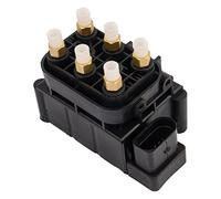 Bisenya Unité de soupape de bloc de soupape de suspension pneumatique 4F0616013 compatible avec A6 S6 4F 4B C5 C6 4Z7616013 Valve système d'air comprimé 10 broches