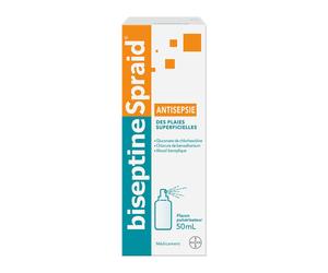 BiseptineSpraid pulvérisateur 50 ml Solution(S)