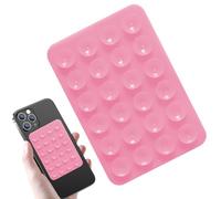 Biset Supports De Téléphone À Ventouse en Silicone, Support Adhésif pour Coque De Téléphone À Ventouse en Silicone, Support À Forte Adhérence pour Les Téléphones Portables