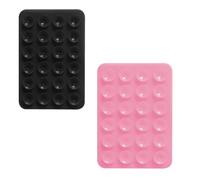 Biset Supports De Téléphone À Ventouse en Silicone, Support Adhésif pour Coque De Téléphone À Ventouse en Silicone, Support À Forte Adhérence pour Les Téléphones Portables