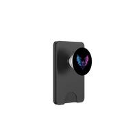 Bisexual Bat Skull Goth Halloween Bi Pride Colors Gothic PopSockets PopWallet pour MagSafe