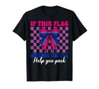 Bisexual Bi Pride : ce drapeau vous offense, je vais vous aider à faire vos valises T-Shirt
