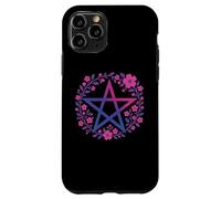 Bisexual Pentagram Wiccan Pagan Bi Pride Flag Boho Coque pour iPhone 11 Pro