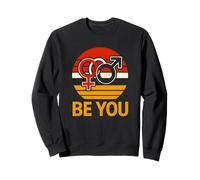 Bisexual Pride Be You Drapeau moderne pour femme Sweatshirt