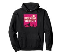 Bisexual Pride Visibility Retro Bi Flag LGBTQ+ Sweat à Capuche