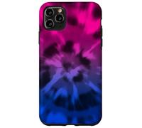 Bisexual Tie Teinture Boho Bi Pride Drapeau Couleurs Rose Coque pour iPhone 11 Pro Max