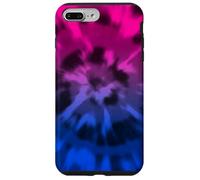 Bisexual Tie Teinture Boho Bi Pride Drapeau Couleurs Rose Coque pour iPhone 7 Plus/8 Plus