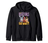 Bisexuals Eat What Humour Animal Amusant Sweat à Capuche