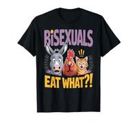 Bisexuals Eat What Humour Animal Amusant T-Shirt