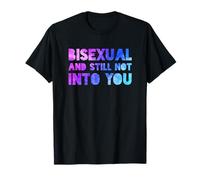 Bisexuel and Still Not Into You - Aquarelle LGBT T-Shirt