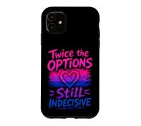 Bisexuel drôle Deux Fois Plus d'options Coque pour iPhone 11