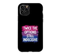 Bisexuel drôle Deux Fois Plus d'options Coque pour iPhone 11 Pro