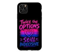 Bisexuel drôle Deux Fois Plus d'options Coque pour iPhone 11 Pro Max