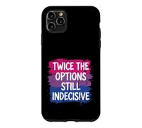Bisexuel drôle Deux Fois Plus d'options Coque pour iPhone 11 Pro Max
