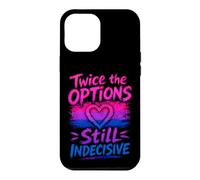 Bisexuel drôle Deux Fois Plus d'options Coque pour iPhone 12 Pro Max
