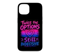 Bisexuel drôle Deux Fois Plus d'options Coque pour iPhone 13