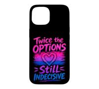 Bisexuel drôle Deux Fois Plus d'options Coque pour iPhone 15