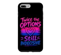 Bisexuel drôle Deux Fois Plus d'options Coque pour iPhone 7 Plus/8 Plus