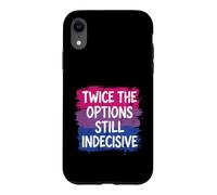 Bisexuel drôle Deux Fois Plus d'options Coque pour iPhone XR