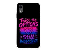 Bisexuel drôle Deux Fois Plus d'options Coque pour iPhone XR
