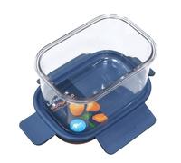 Bisfree Modular Plus-Rectangulaire-450 ml (Bleu Foncé)