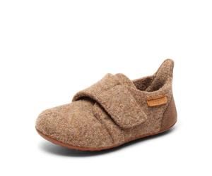 Bisgaard 11203999 Mixte Enfant Chaussons Bas, Marron (Camel 46), 22 EU