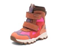 Bisgaard 64203.224 2033 Bottes à enfiler en cuir et textile Unisexe Vert, rose bonbon, 34 EU