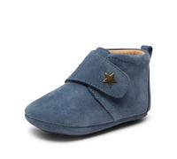 Bisgaard Baby Star, Chaussures First Walker Mixte enfant, Bleu, 18 EU
