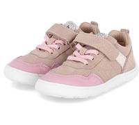 Bisgaard Barefoot Chaussures à scratch pour filles BALOO Rose Cuir Taille:29