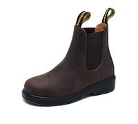 Bisgaard Bottes Chelsea Kim unisexes pour enfant, Marron rustique., 30 EU