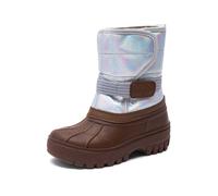 BISGAARD Bottes de neige 'Pacson' marron / gris / menthe / lavande, Taille 35